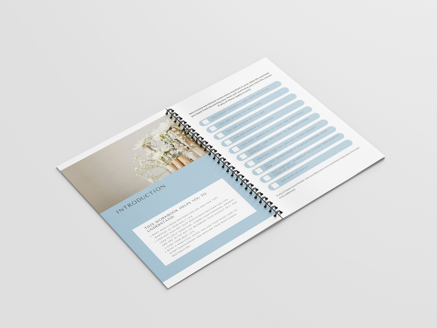 The Worthiness Restoration: Workbook & Journal