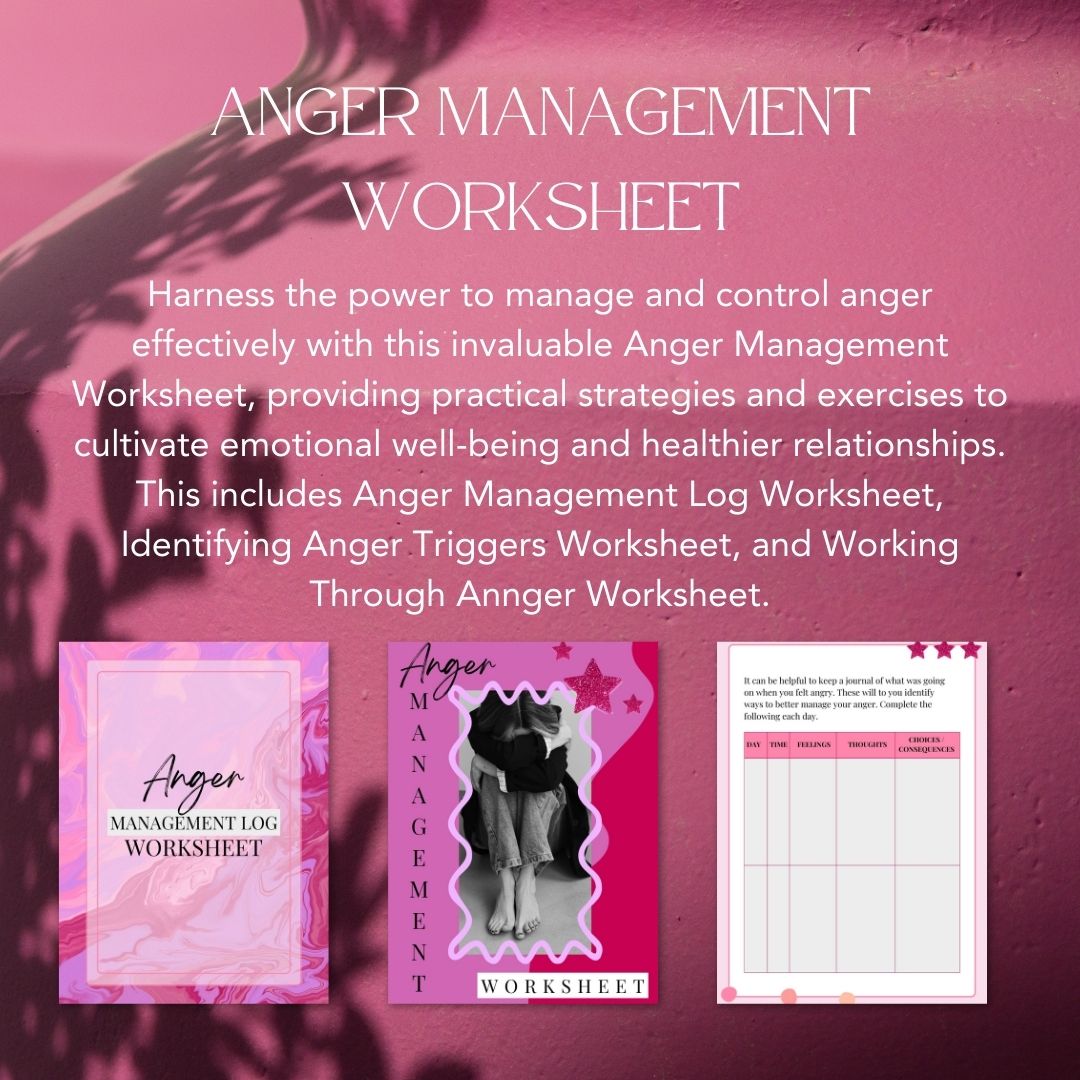 Anger Management Worksheet