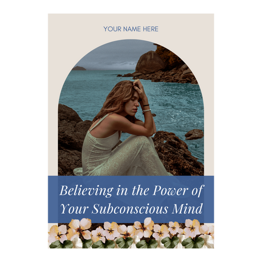 Believing in the Power of Your Subconscious Mind Planner